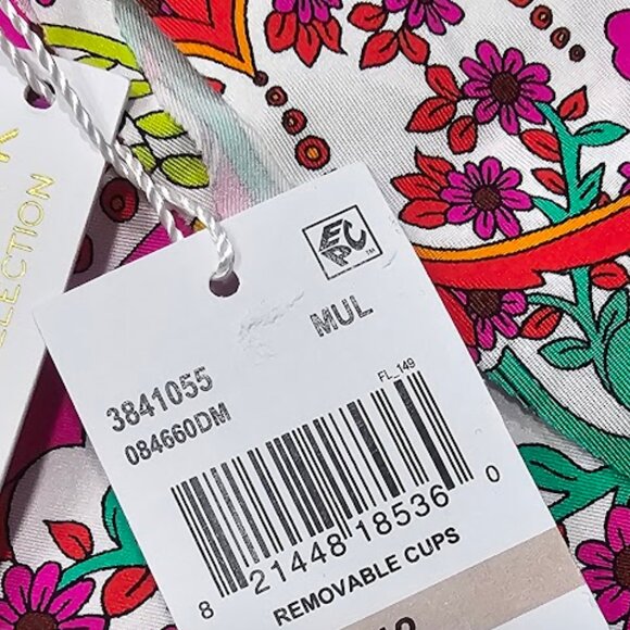 Trina Turk Printed Ruffle One-Piece Swimsuit - Picture 11 of 13